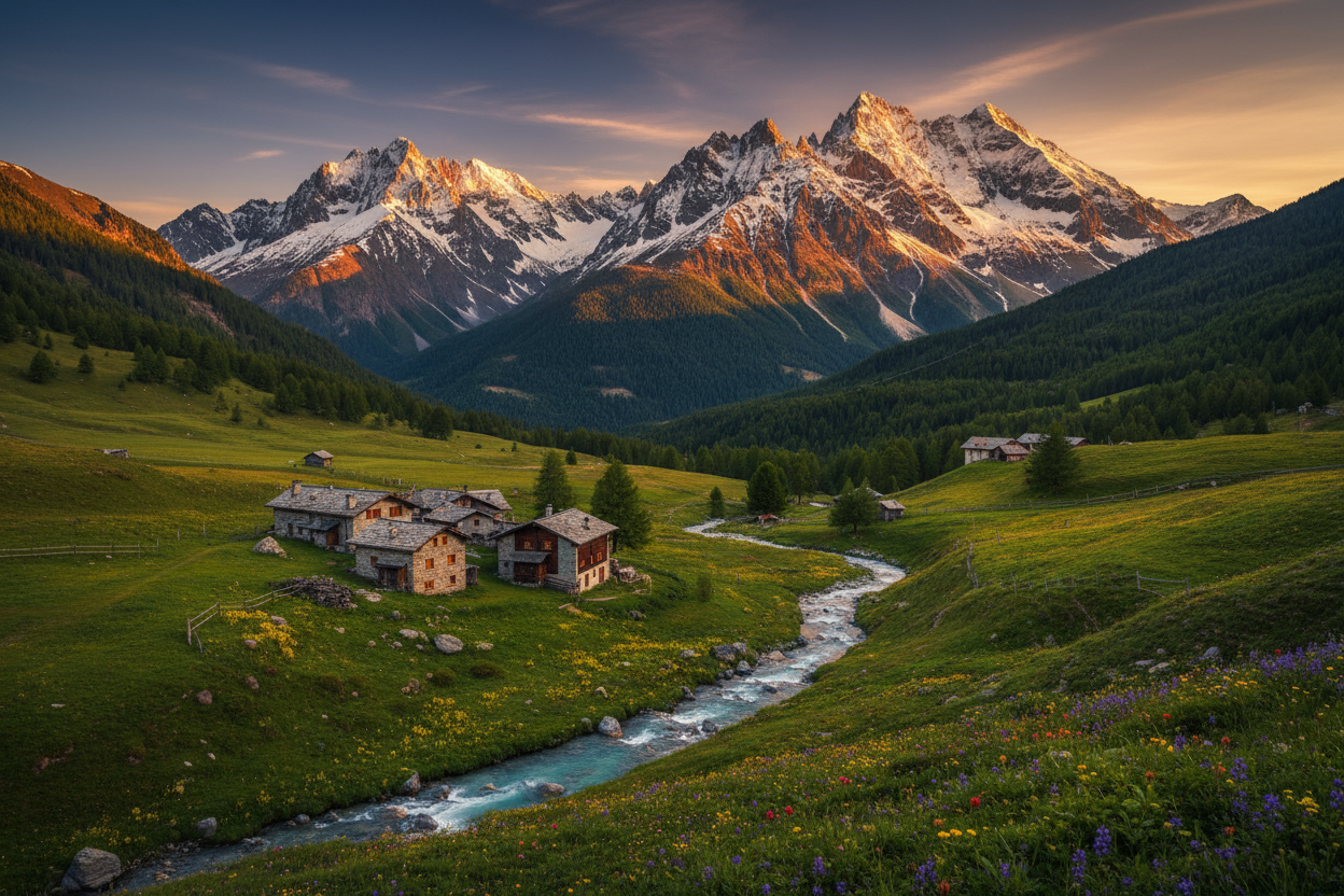 Chalet di montagna